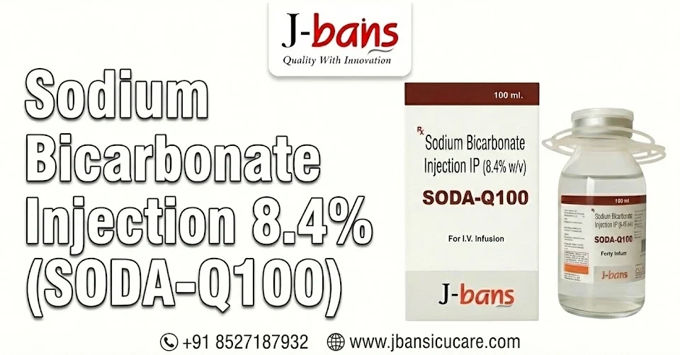 Sodium Bicarbonate Injection 8.4% (SODA-Q100)