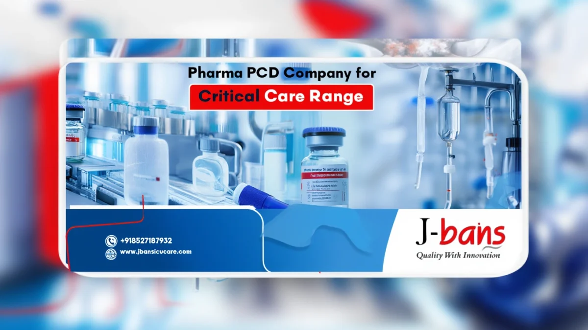 Pharma PCD Company for Critical Care Range