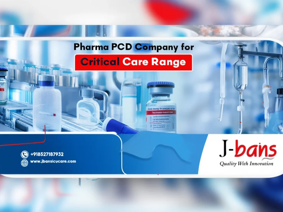 Pharma PCD Company for Critical Care Range