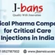 Ethical Pharma Company for Critical Care Injections in India