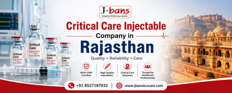 Critical Care Injectable Company in Rajasthan