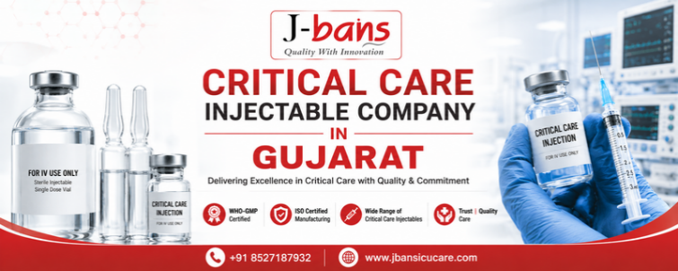 Critical Care Injectable Company in Gujarat