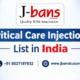 Critical Care Injections List in India