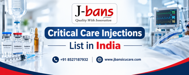 Critical Care Injections List in India